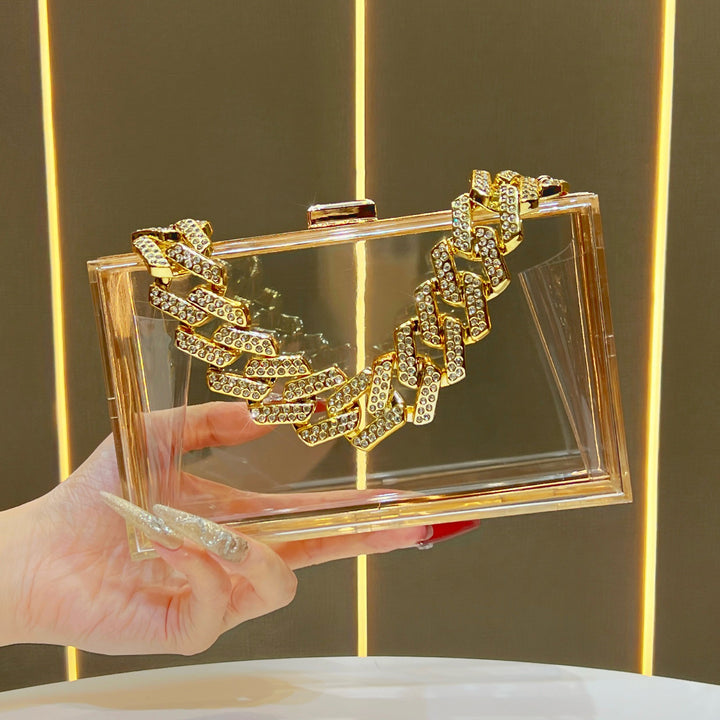 Transparent Evening Clutch