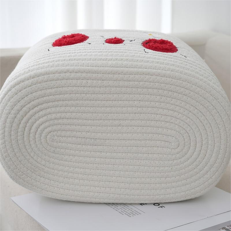 Handcrafted cotton basket Kalsten