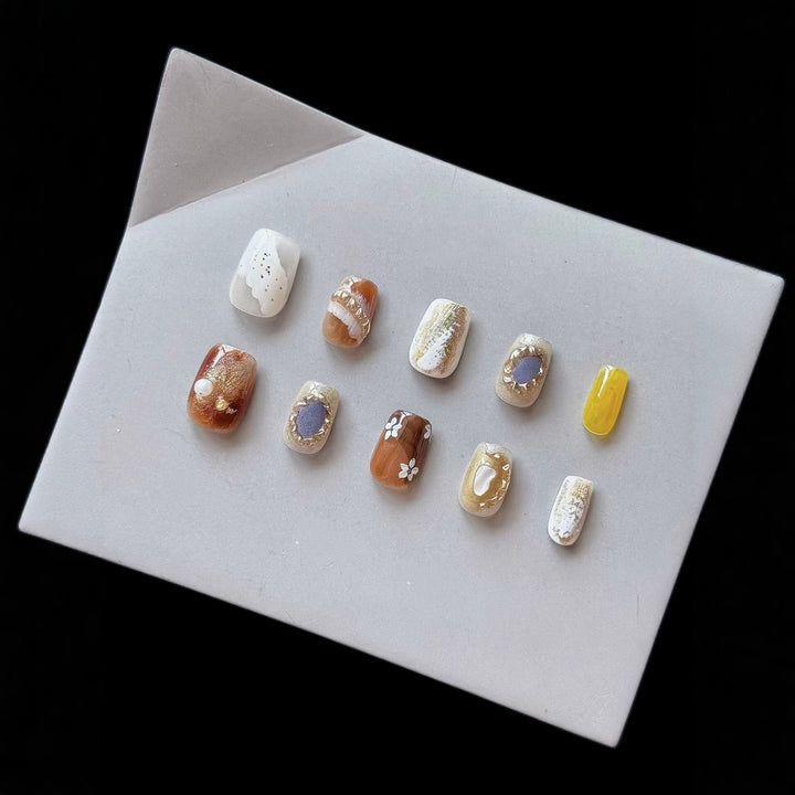Artistic Decorative Press-On Nail Kit