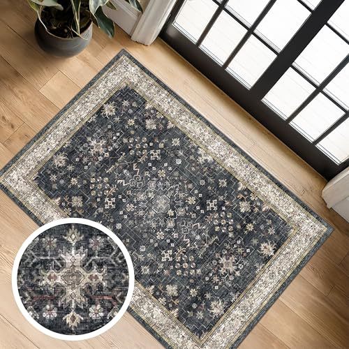 Vintage-Inspired Paisley Area Rug