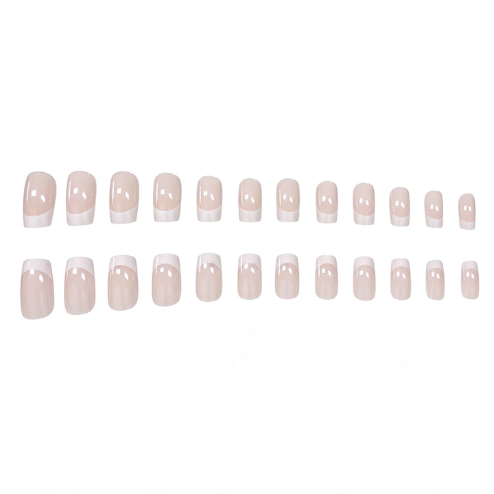 French Tip Nail Design Enhancements Kalsten