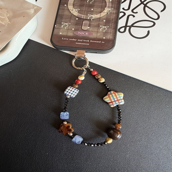 Colorful Beaded Keychain Holder Kalsten 1790134862