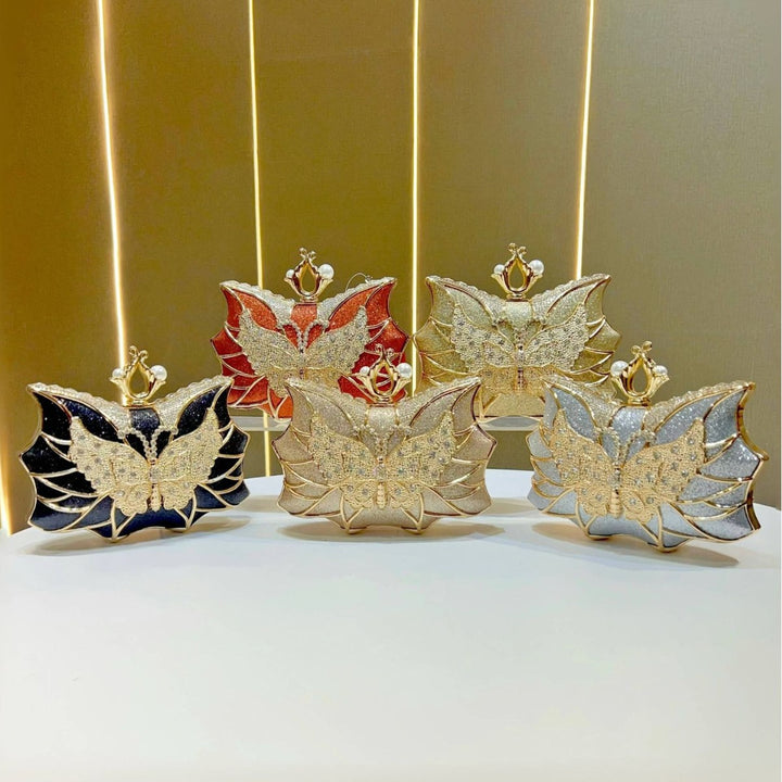 Butterfly-Inspired Evening Clutch