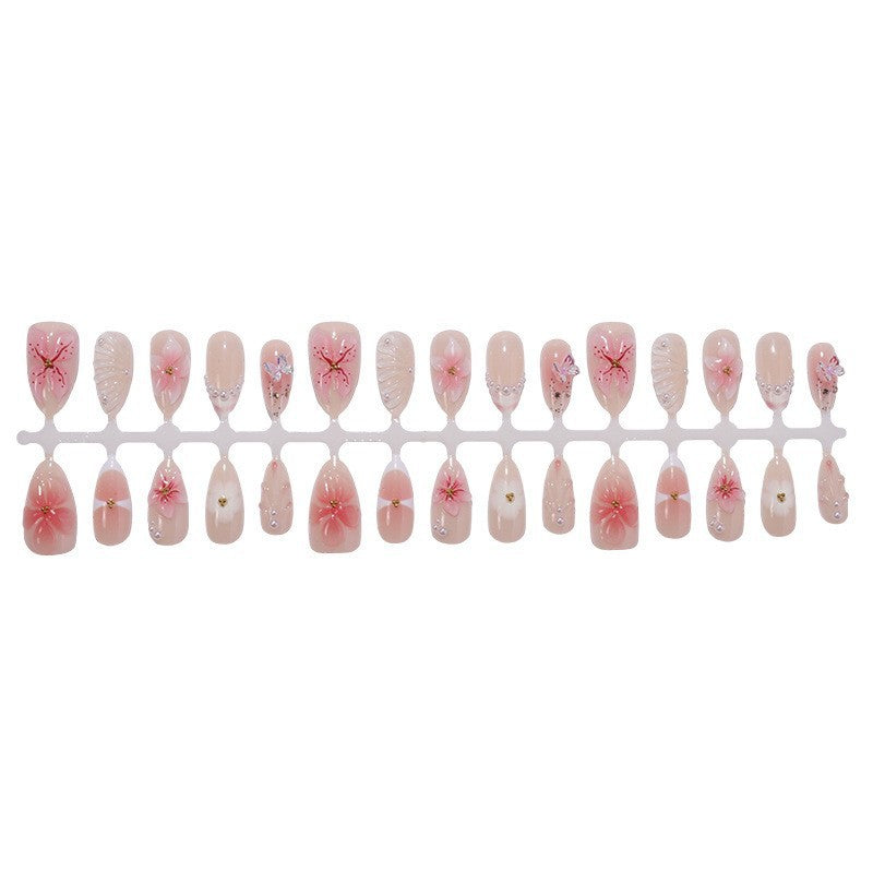 Floral Embellished Press-On Nail Collection