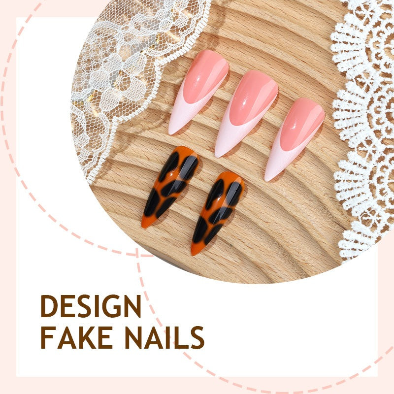 Creative nail art set with colorful designs and different shapes Kalsten