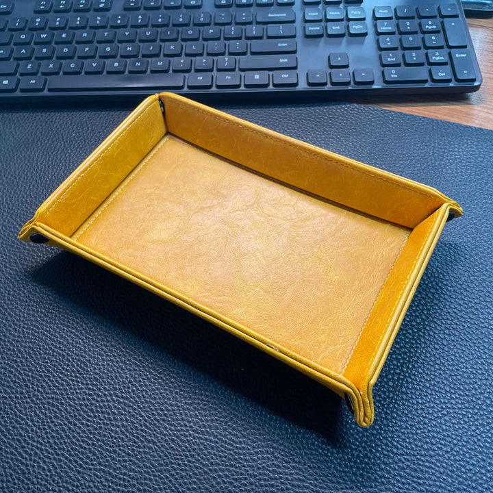 Stylish Leather Organizer Tray kalsten