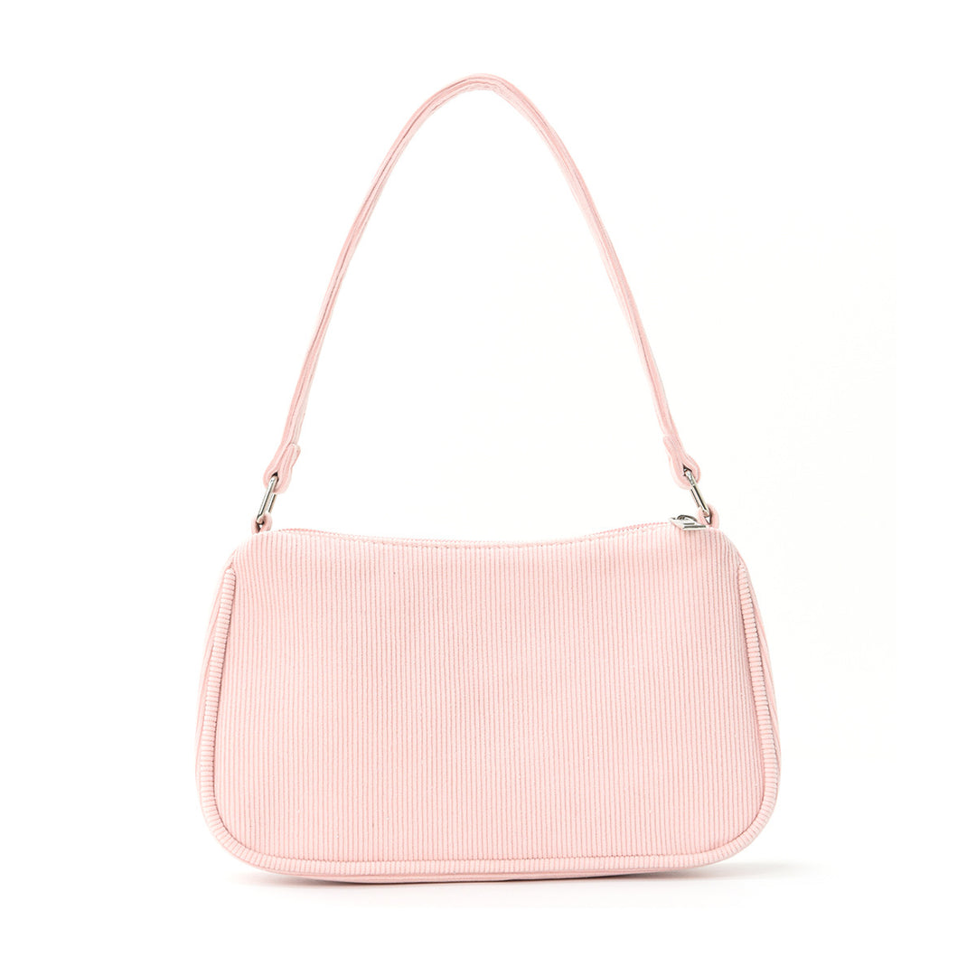 Fashionable shoulder bag with elegant ribbed design Kalsten