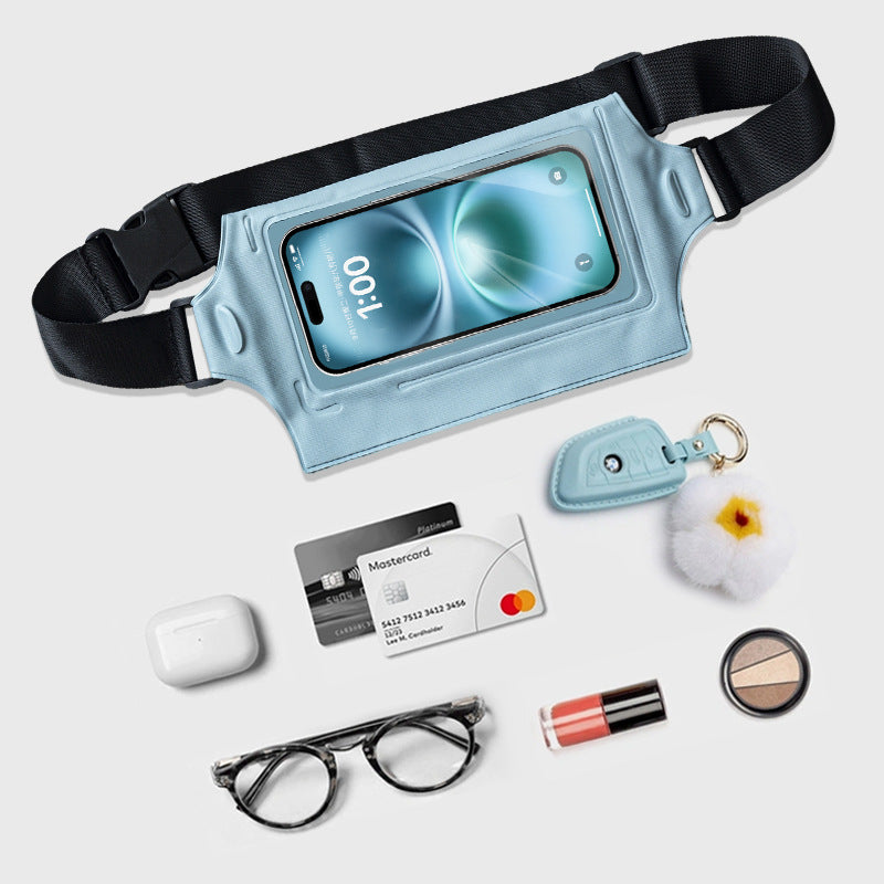 Running belt bag with waterproof phone holder Kalsten