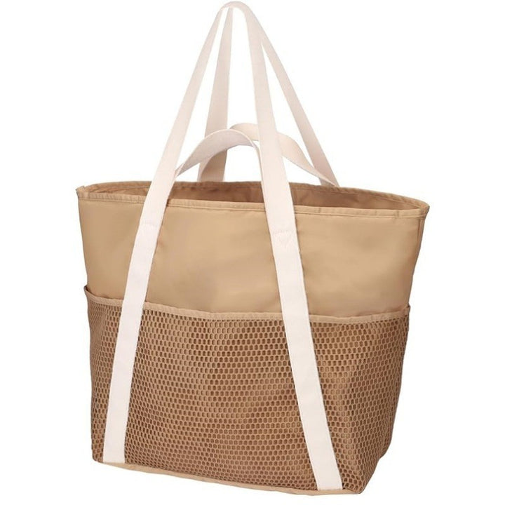 Stylish beach bag with ventilation net Kalsten