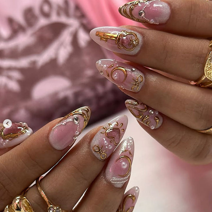 Decorative Press-On Nail Art