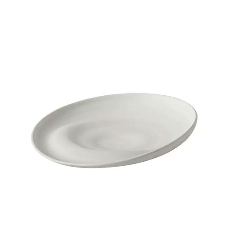 Elegant Curved Serving Plate
