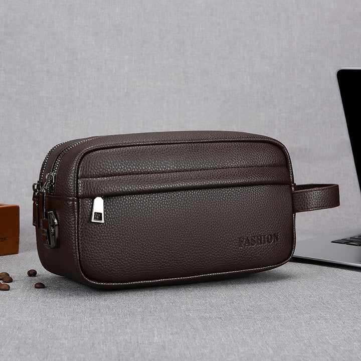 Premium Leather Toiletry Bag Kalsten
