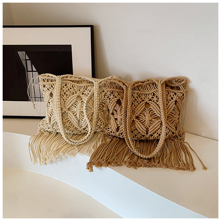 Macrame Tote Bag