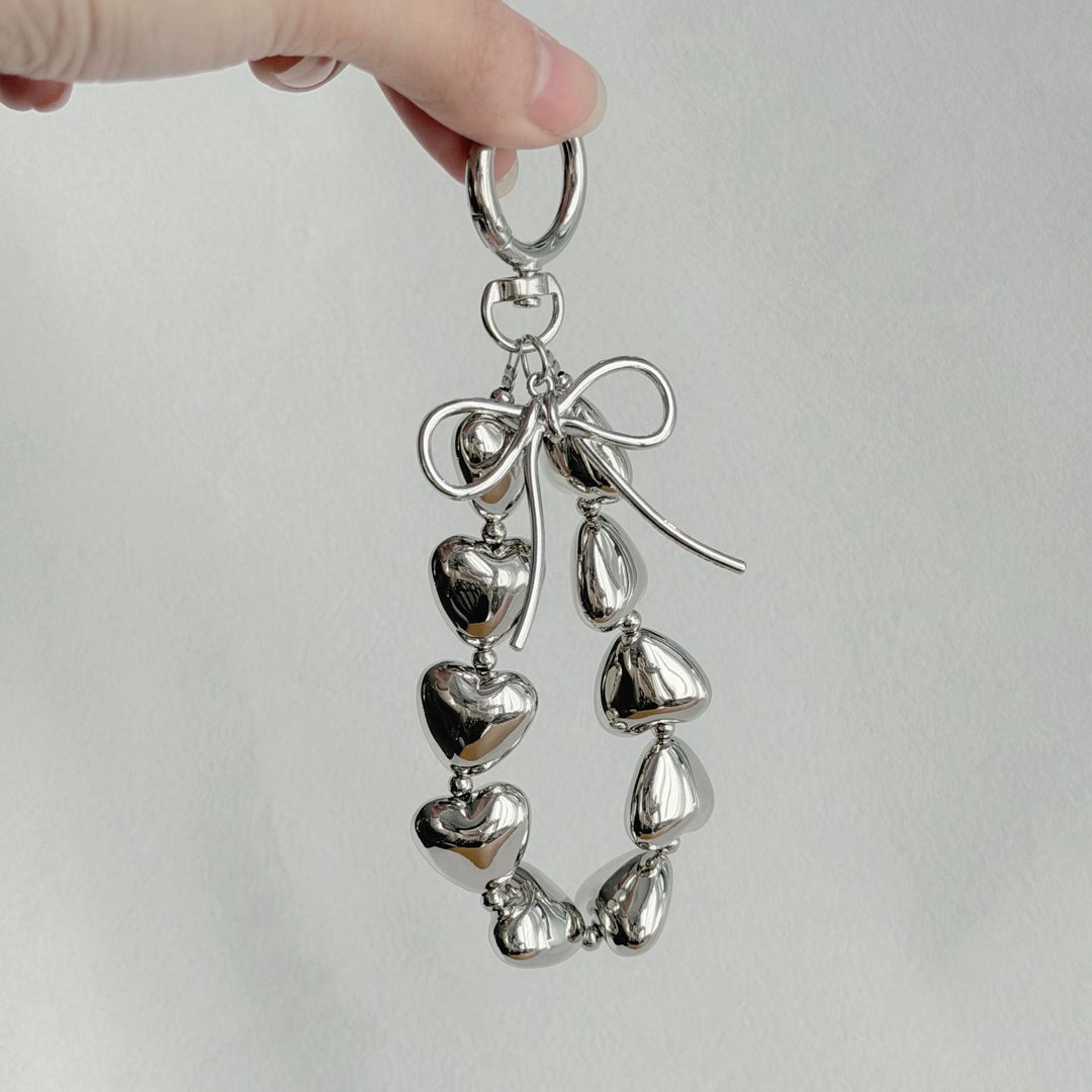 Heart-Shaped Decorative Keychain Kalsten