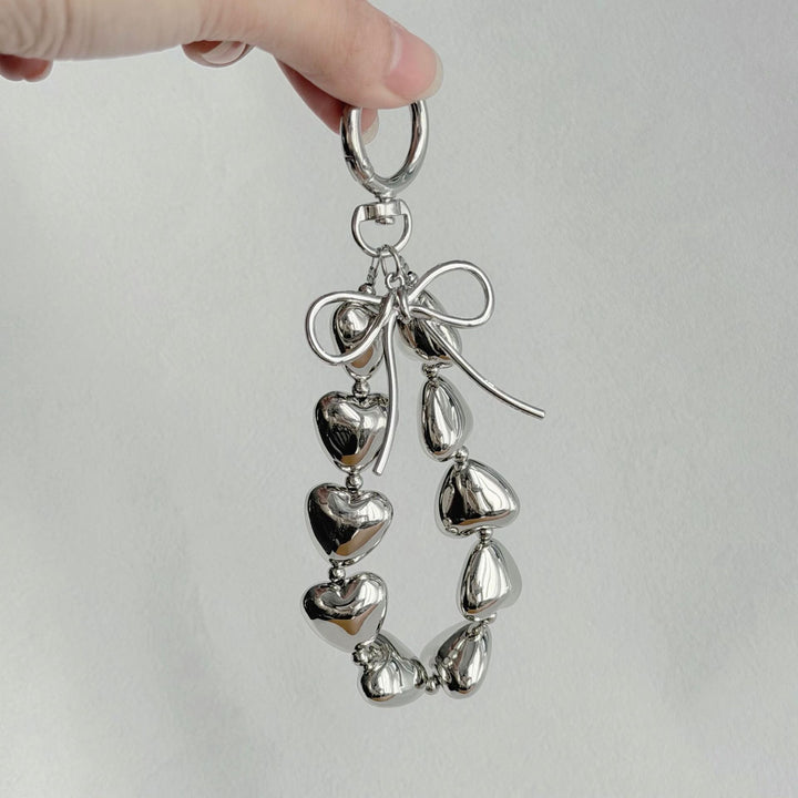 Heart-Shaped Decorative Keychain Kalsten