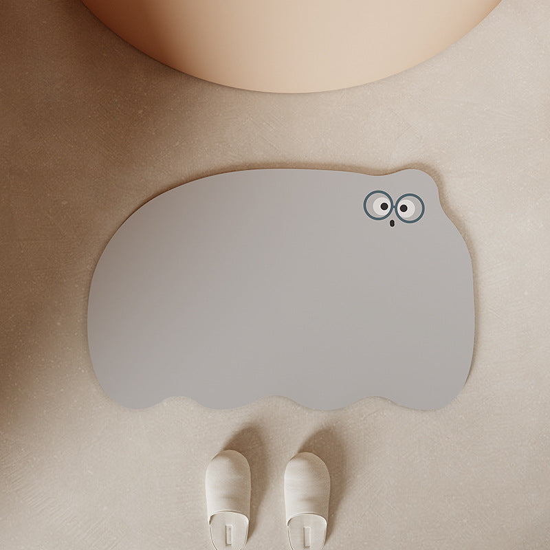 Fun-Shaped Bathroom Mat Kalsten