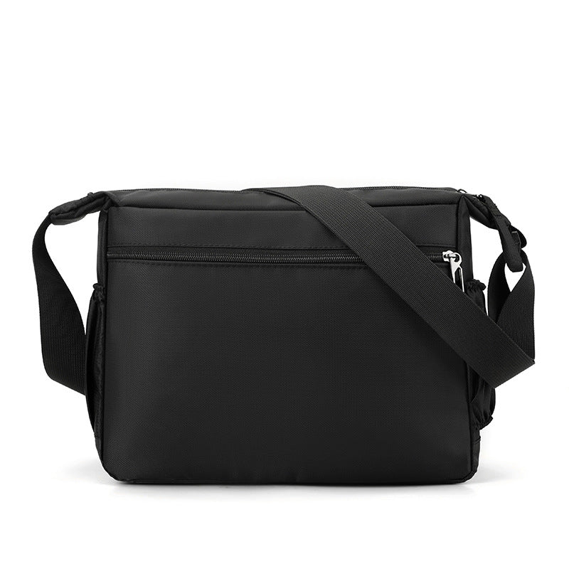 Multi-Compartment Travel Messenger Bag