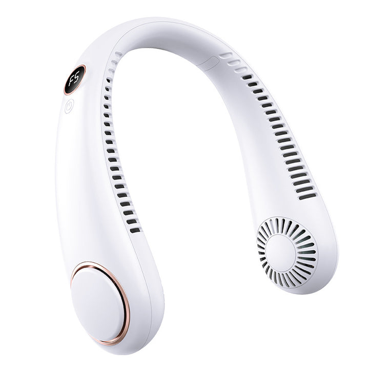 Women's Portable Neck Fan with Adjustable Airflow Kalsten