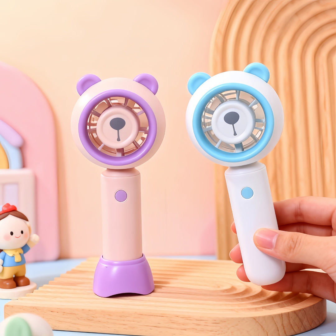 Ladies portable USB hand fan with animal design Kalsten