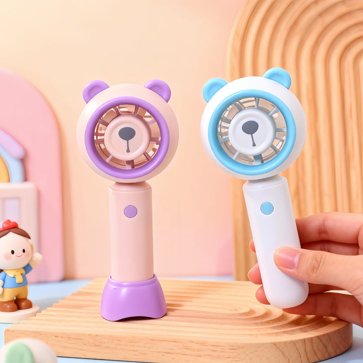 Ladies portable USB hand fan with animal design Kalsten