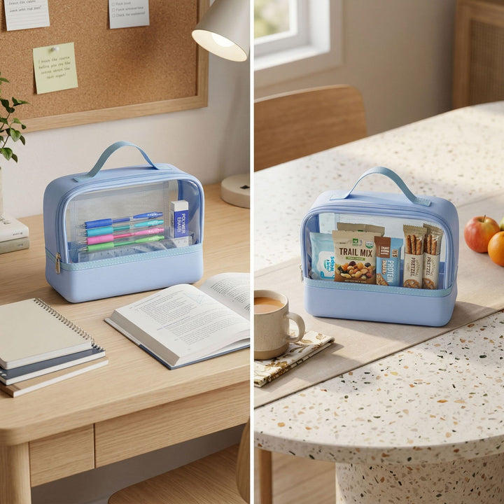 Practical and Transparent Cosmetic Organizer Bag Kalsten