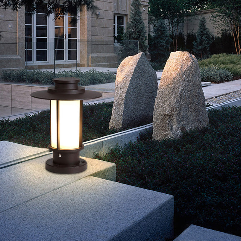 Elegant Outdoor Solar Table Lantern