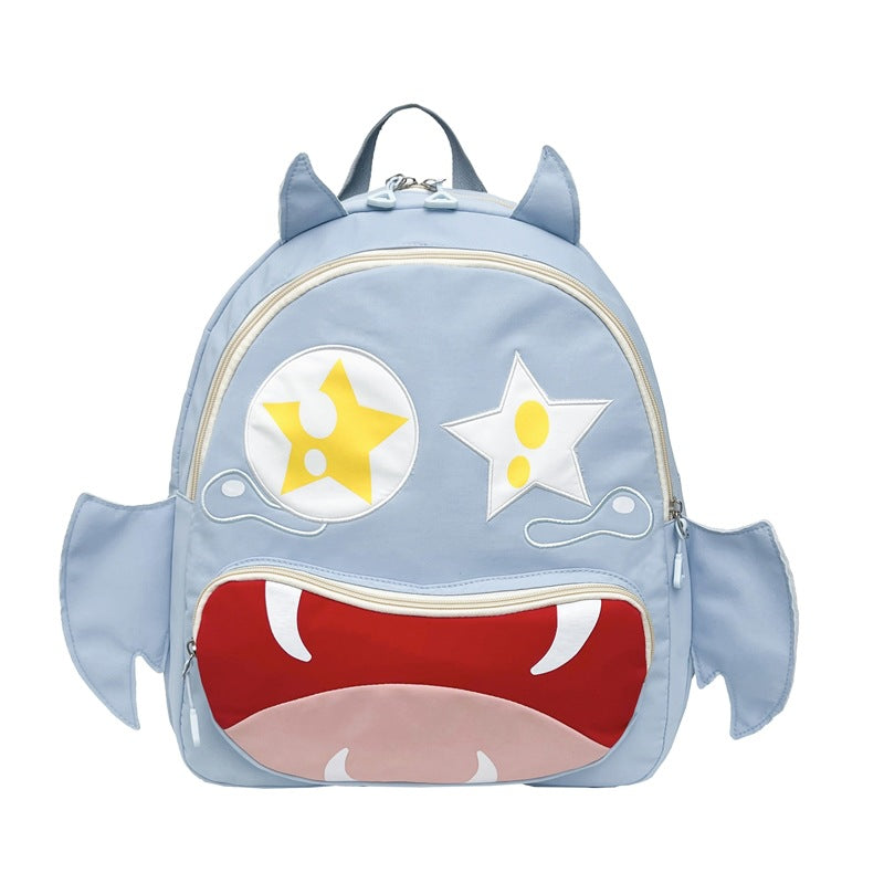 Playful plush backpack with animal face Kalsten
