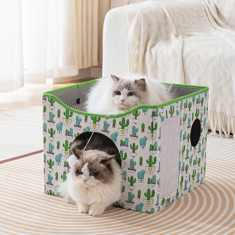Interactive Cat Toy House Kalsten
