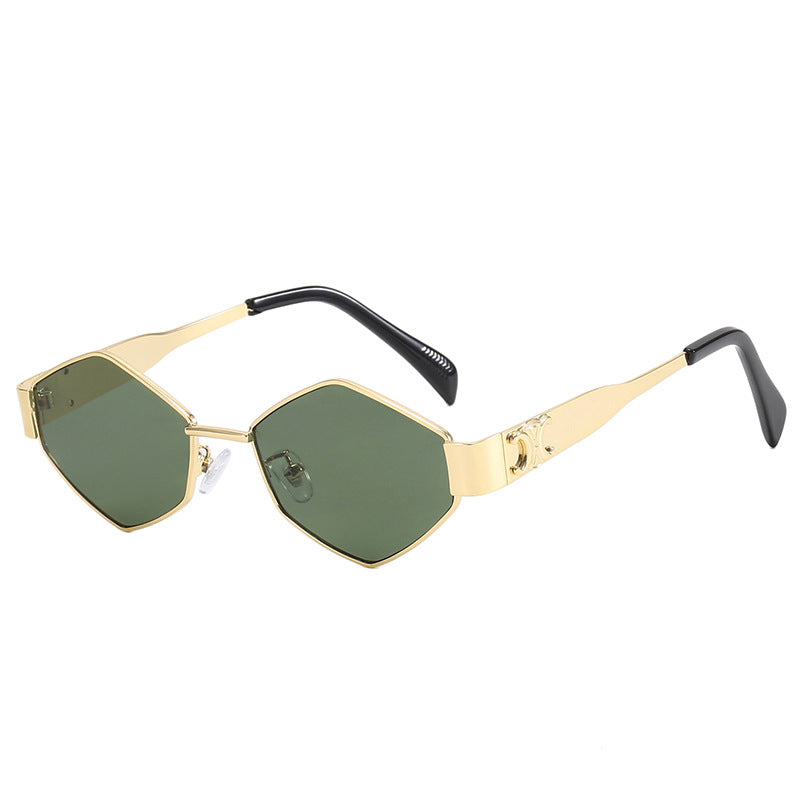 Fashionable sunglasses in hexagonal design Kalsten