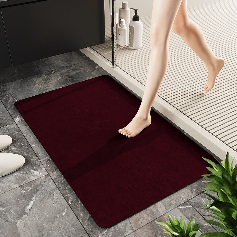 Quick-Drying Bathroom Mat for Indoor Floor Use