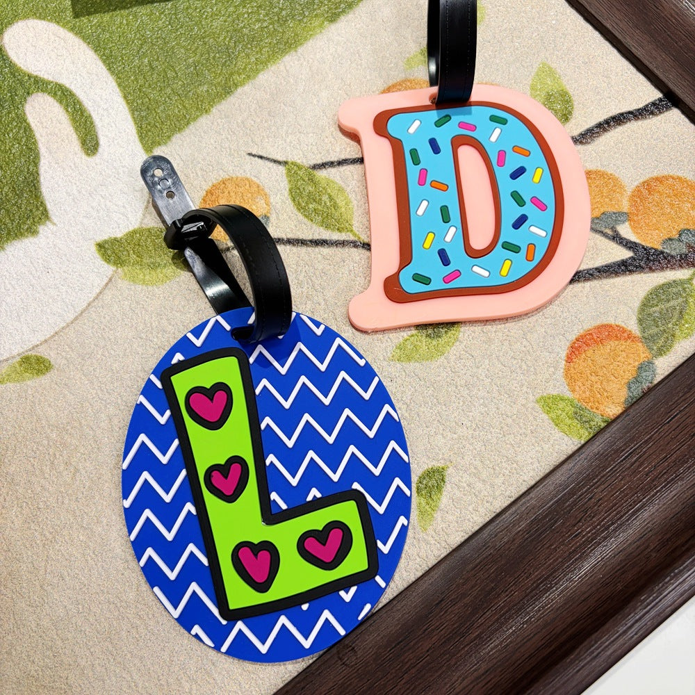 Personalized Alphabet Luggage Tag Kalsten