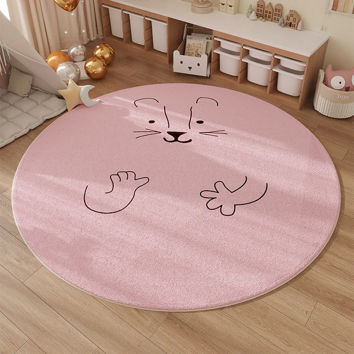 Alphabet-Themed Educational Area Rug for Kids