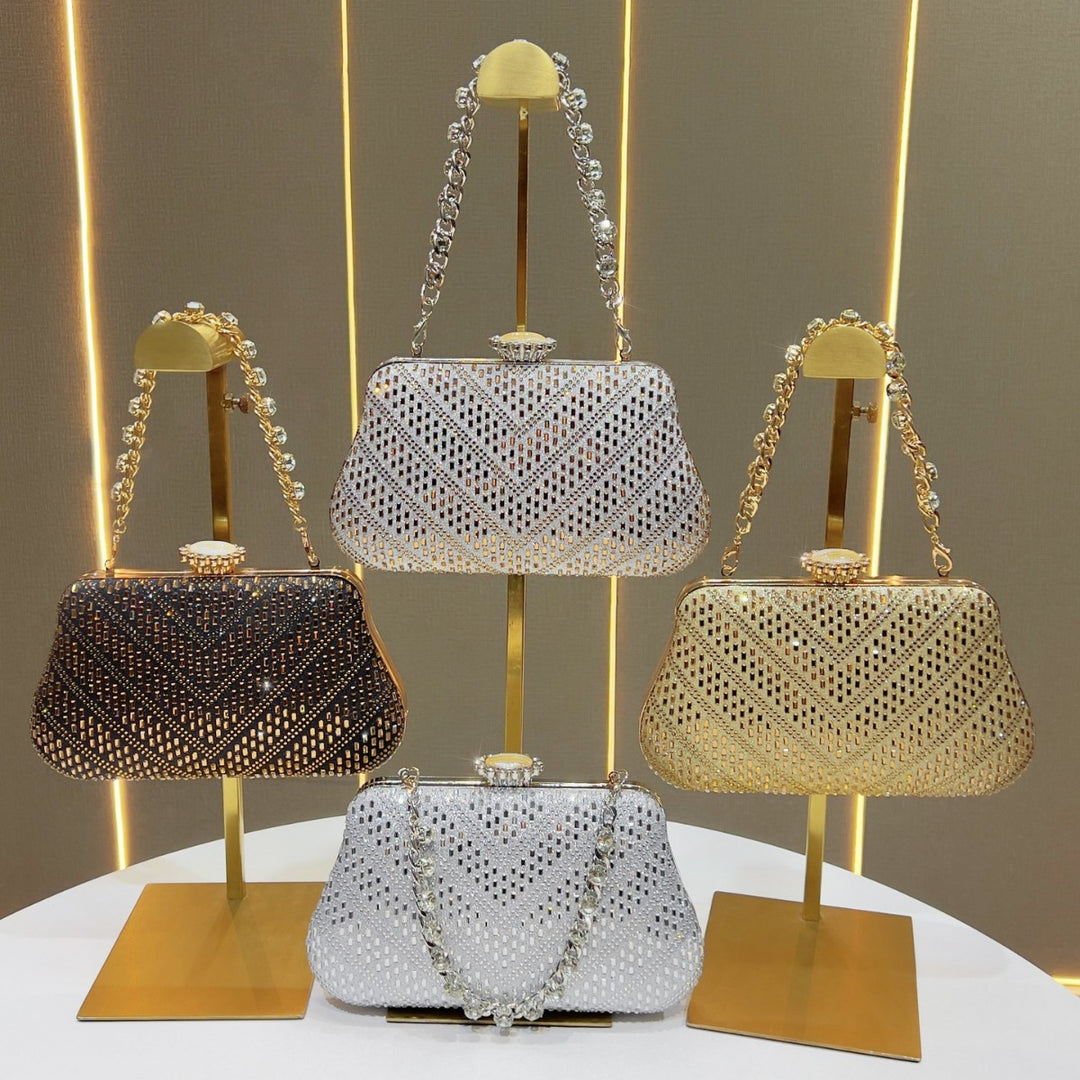 Glamorous Decorative Evening Handbag