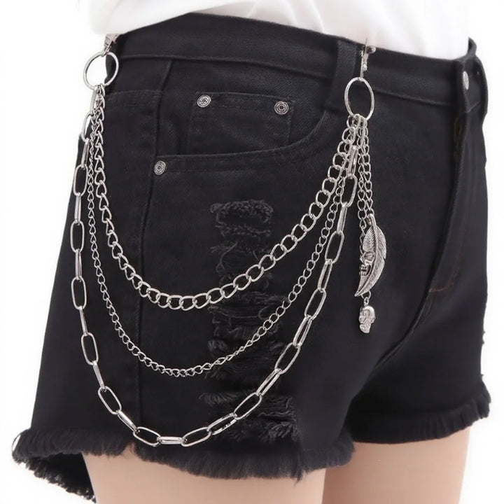 Fashionable chain pendant belt Kalsten