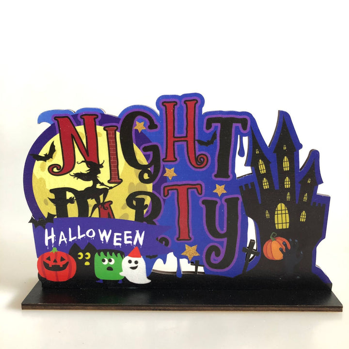 Halloween-Themed Decorative Table Centerpiece