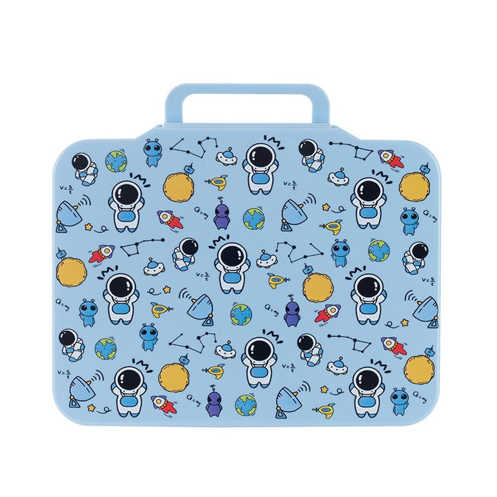 Multi-Compartment Lunch Box with Fun Design