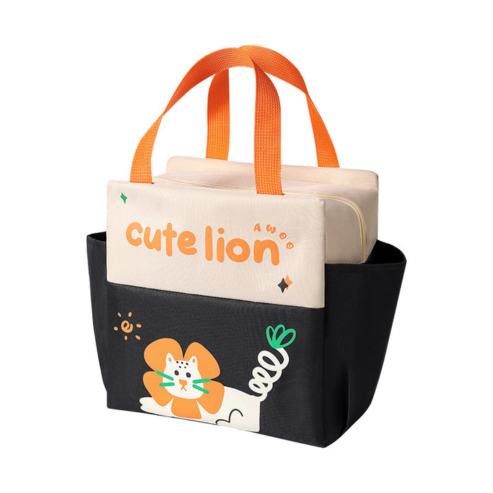Fun Sports-Themed Insulated Lunch Bag