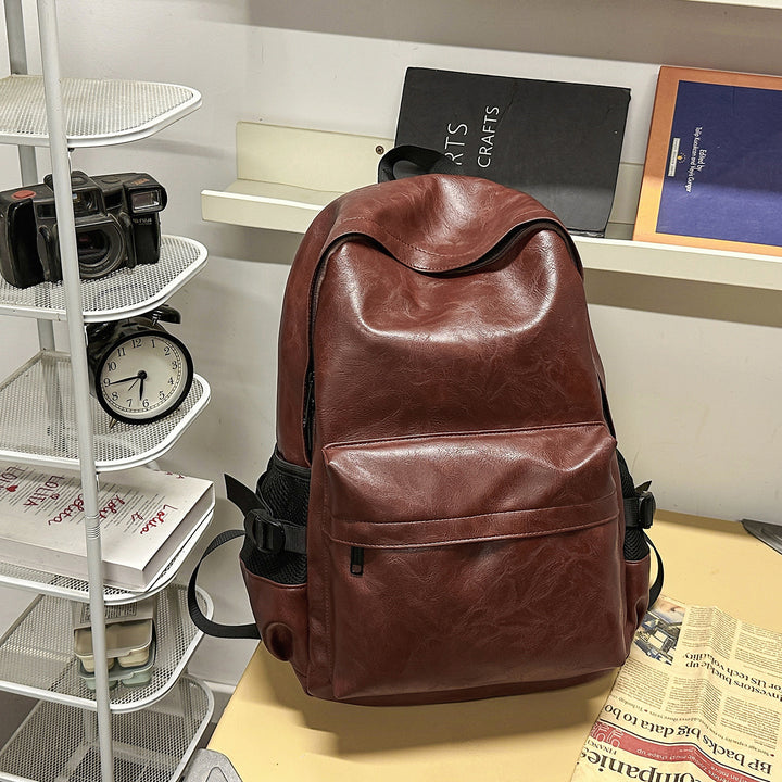Stylish Faux Leather Backpack Kalsten