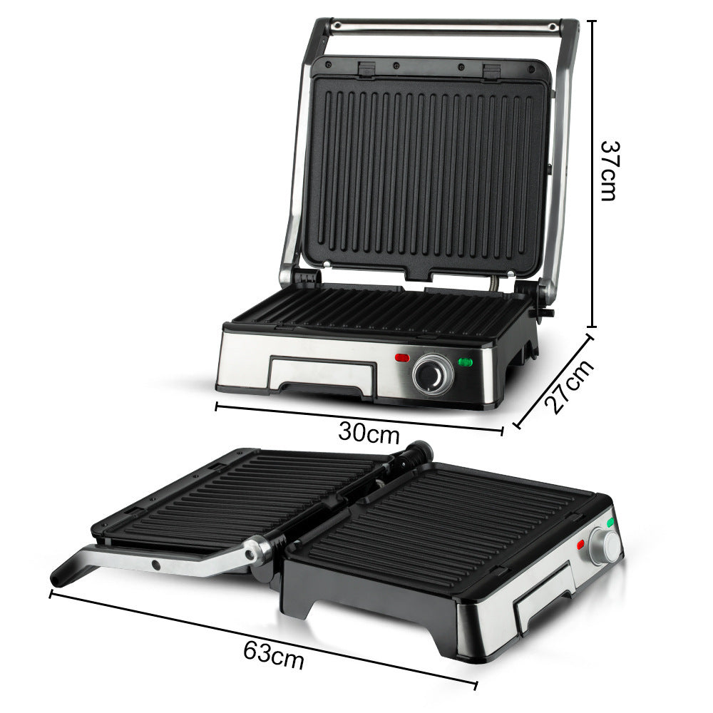 Electric Grill with Adjustable Temperature Control and Non-Stick Surface Kalsten