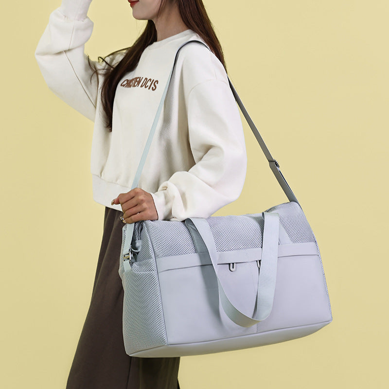 Versatile Mesh Gym Duffle Bag Kalsten