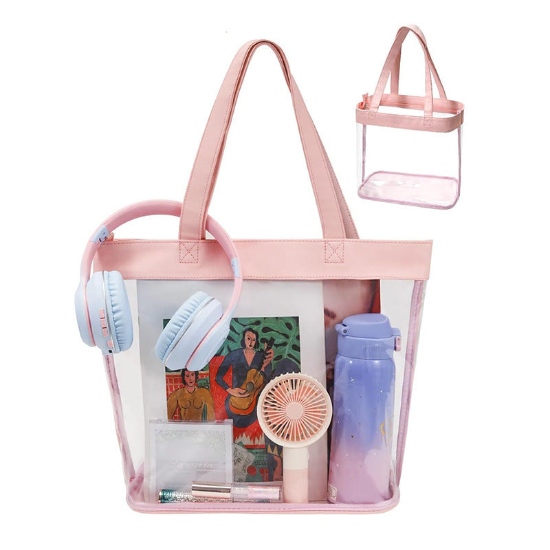 Transparent Shopping Bag in Modern Design Kalsten