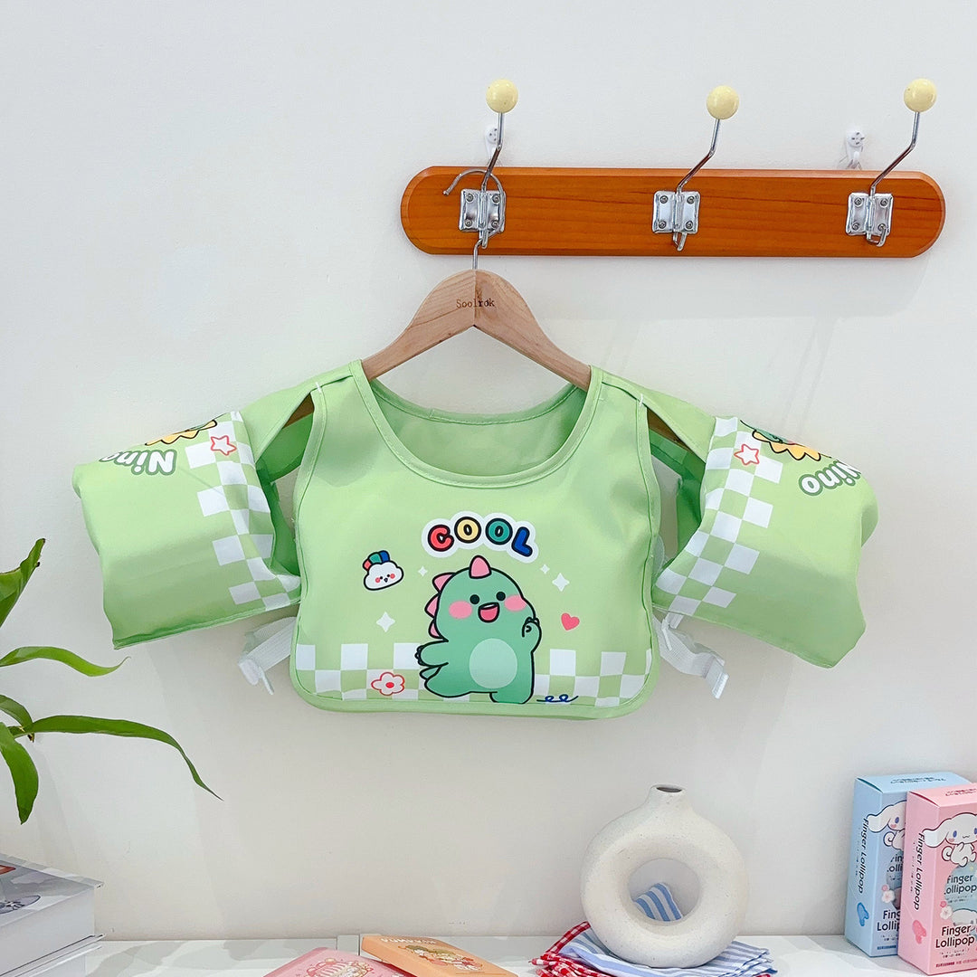 Unisex Inflatable Swim Aid with Cute Design Kalsten