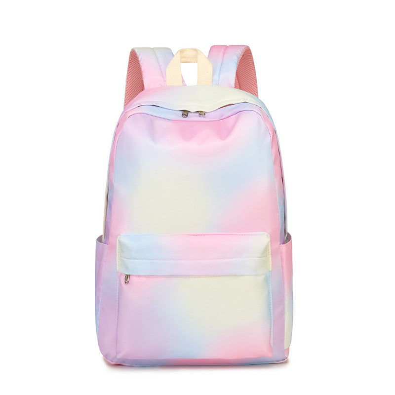 Stylish Cow Print Backpack and Accessory Set Kalsten