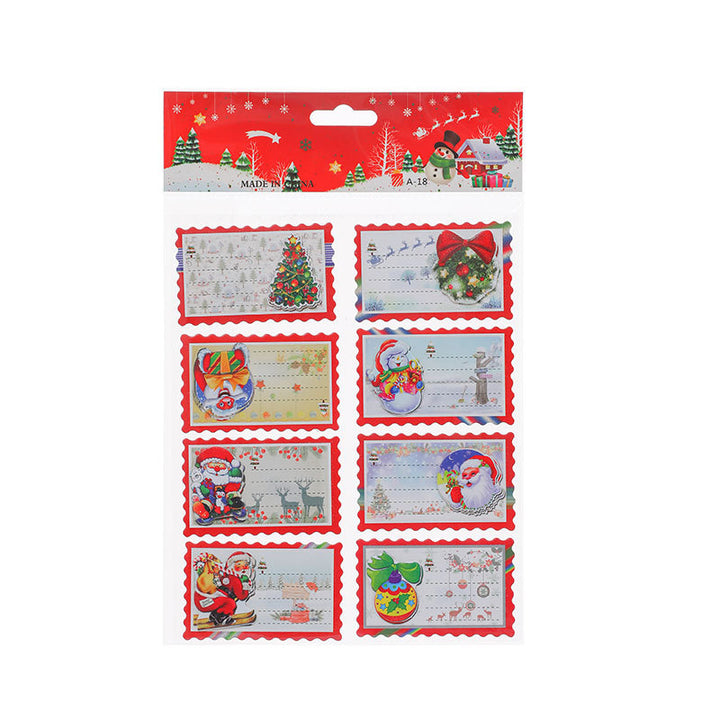 Holiday Greeting Card Stickers Kalsten