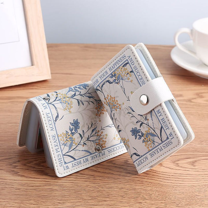 Floral Print Zippered Wallet Kalsten