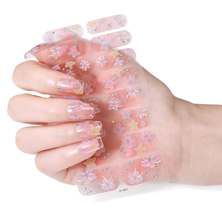 Decorative Glitter Nail Wraps
