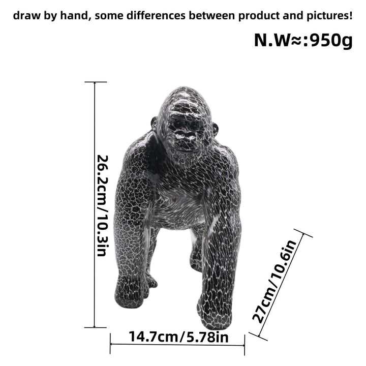 Artful Gorilla Sculpture Kalsten