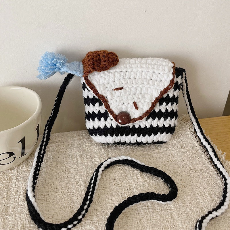 Funky Crochet Mini Handbag