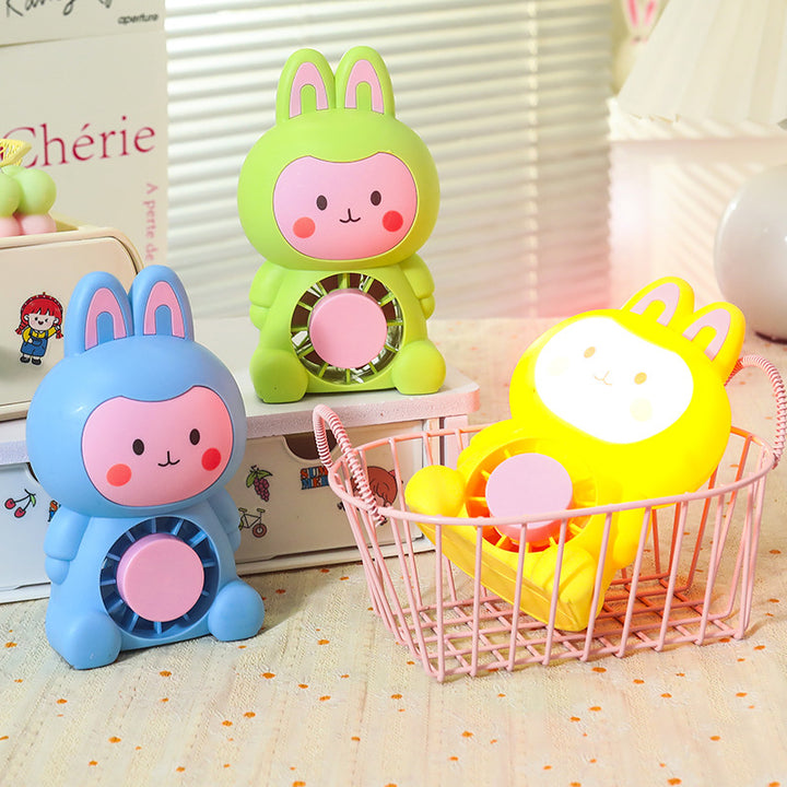 Women's portable USB mini fan in cute rabbit design Kalsten