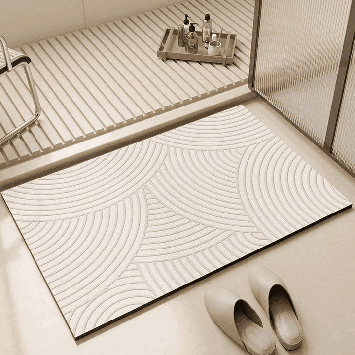 Absorbent Luxury Bathroom Mat Kalsten